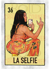DTF Screen Print Image - 36 La Selfie